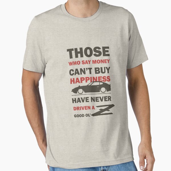 Happiness in a Datsun Z - Inverted Essential T-Shirt