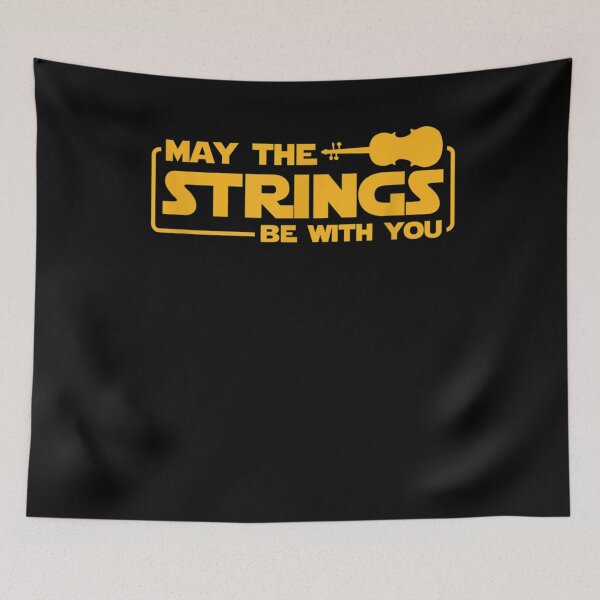 Item preview, May The Strings Be With You Violin Funny Violinist Music, Gift For Music Lovers And Violin  designed and sold by Diferenty Shop  ⭐⭐⭐⭐⭐.