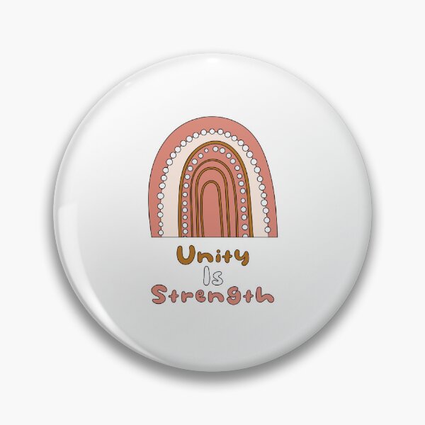 Item preview, Unity is strength motivational boho rainbow designed and sold by Awesome 4 all.
