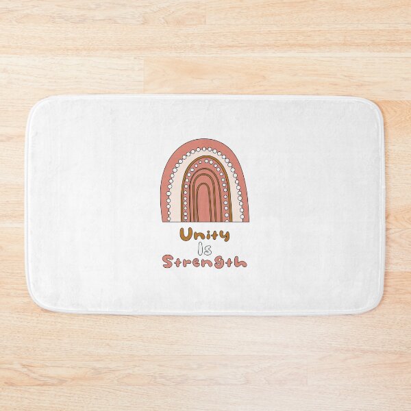 Item preview, Unity is strength motivational boho rainbow designed and sold by Awesome 4 all.
