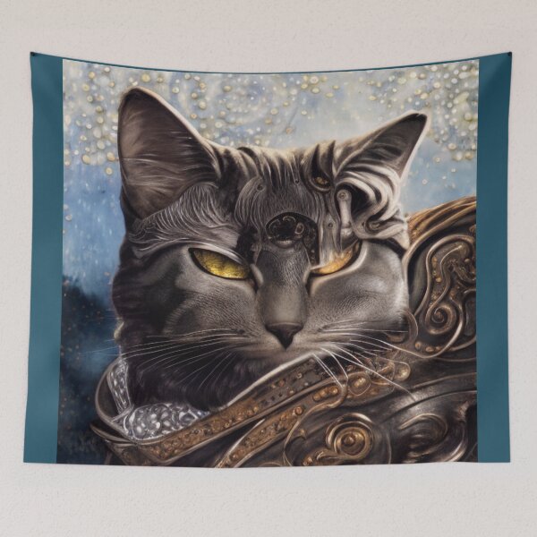 Item preview, Armored knight cat: Prrince designed and sold by Dendros-Studio.