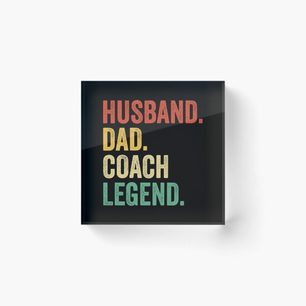 Item preview, Husband Dad coach Legend, coach Dad Tee for Husband, coach Dad Father's Day Gift, coach Dad Gift for Him designed and sold by Dogs Geeky⭐⭐⭐⭐⭐.