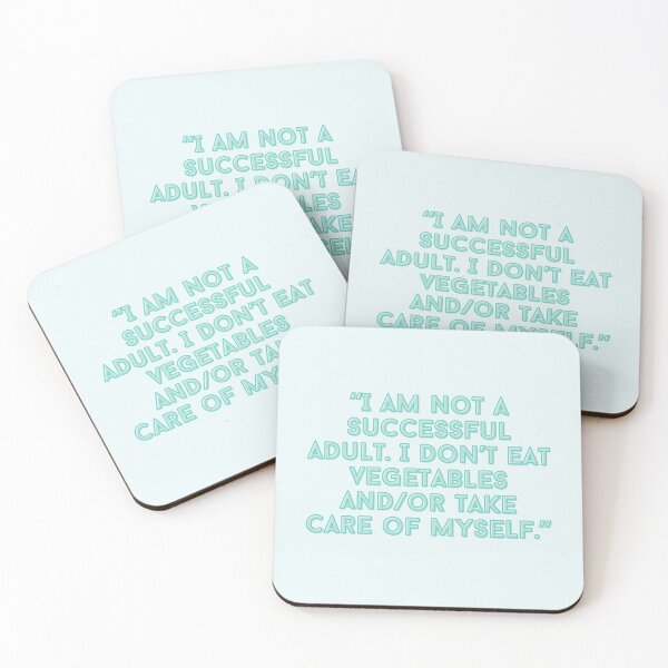 Item preview, New Girl Quote - “I am not a successful adult. I don’t eat vegetables and/or take care of myself.”-Nick Miller designed and sold by Artful-Julia.