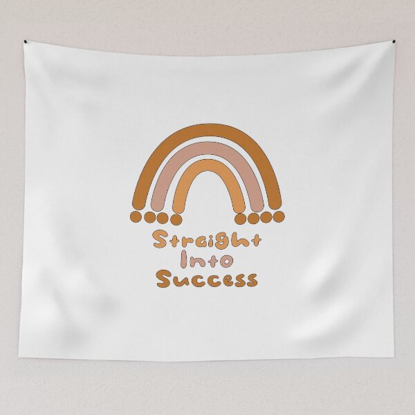 Item preview, Straight into success inspirational boho rainbow designed and sold by Awesome 4 all.