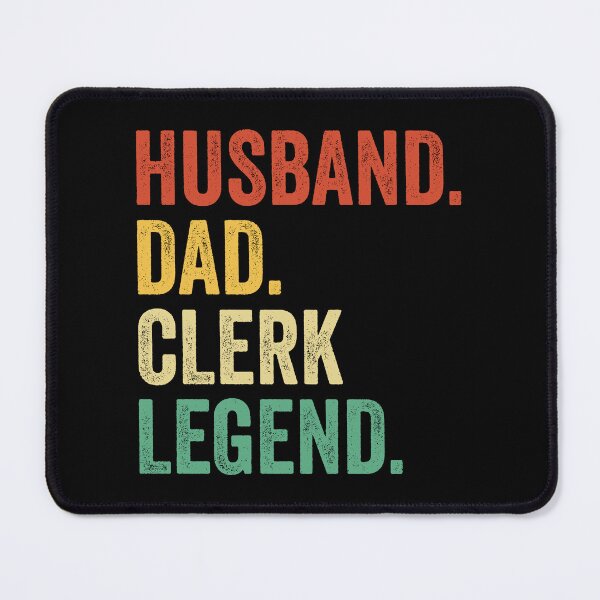 Item preview, clerk Vintage Dad, clerk Gifts, clerk Gifts, clerk Dad clerk Legend Shirt, Retro Dad Tees, Fathers Day clerk Gifts designed and sold by Dogs Geeky⭐⭐⭐⭐⭐.