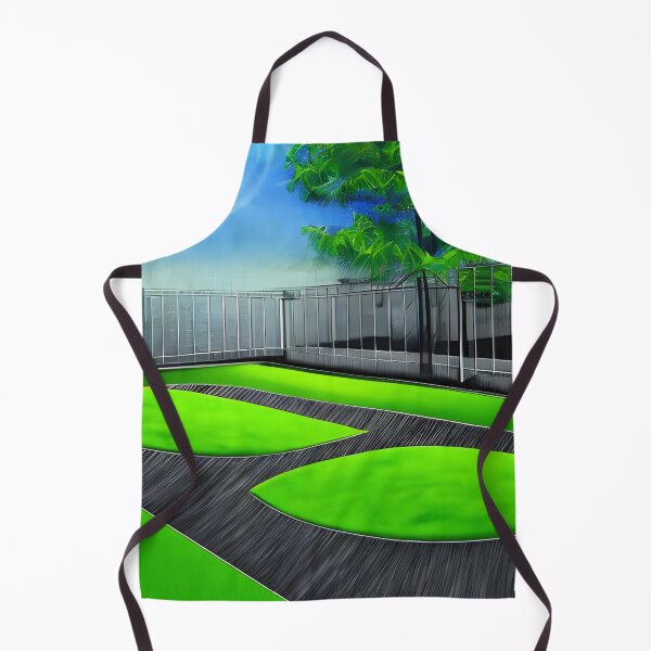 Item preview, Landscape with artificial turf designed and sold by gramizzia.