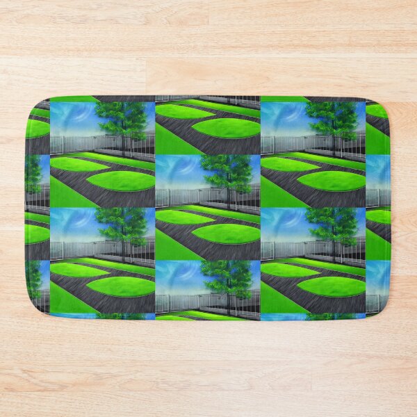 Item preview, Landscape with artificial turf designed and sold by gramizzia.