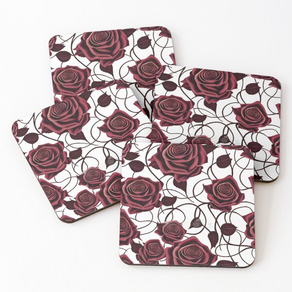 Item preview, Roses and Vines designed and sold by Poetic Patterns Studio.