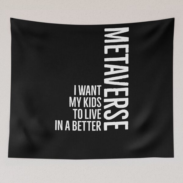 Item preview, Funny Metaverse Quote designed and sold by Kalli-design.