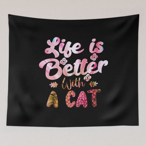 Item preview, Life Is Better With A Cat designed and sold by PetSafari.