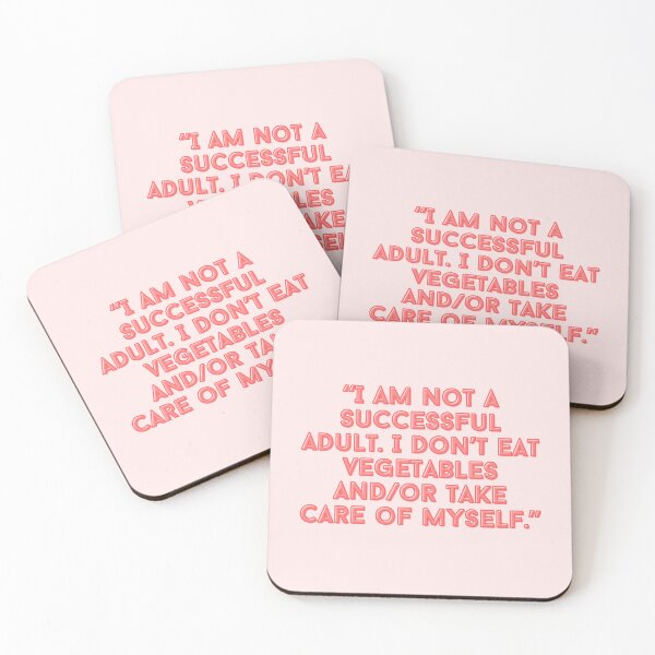 Item preview, New Girl Quote - “I am not a successful adult. I don’t eat vegetables and/or take care of myself.”-Nick Miller designed and sold by Artful-Julia.