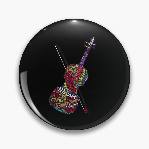Item preview, Classical Music Composers Violin Word Art, Gift For Music Lovers And Violonist Who Loves Violin designed and sold by Diferenty Shop  ⭐⭐⭐⭐⭐.