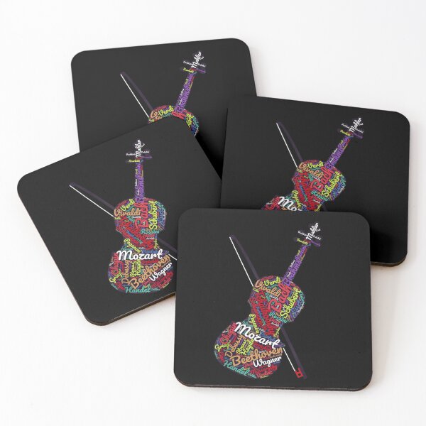 Item preview, Classical Music Composers Violin Word Art, Gift For Music Lovers And Violonist Who Loves Violin designed and sold by Diferenty Shop  ⭐⭐⭐⭐⭐.