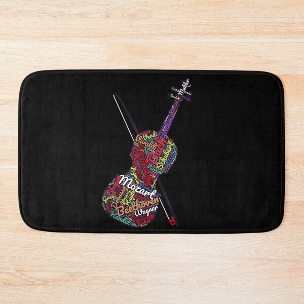 Item preview, Classical Music Composers Violin Word Art, Gift For Music Lovers And Violonist Who Loves Violin designed and sold by Diferenty Shop  ⭐⭐⭐⭐⭐.