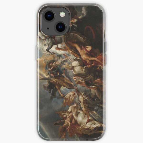 The Fall of Phaeton Oil Painting by Sir Peter Paul Rubens iPhone Soft Case