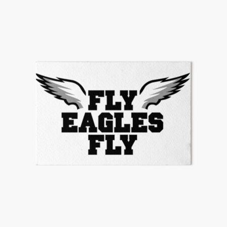 Philadelphia Eagles Illustration of the Eagle in Team Colors Art Board  Print for Sale by posterfield