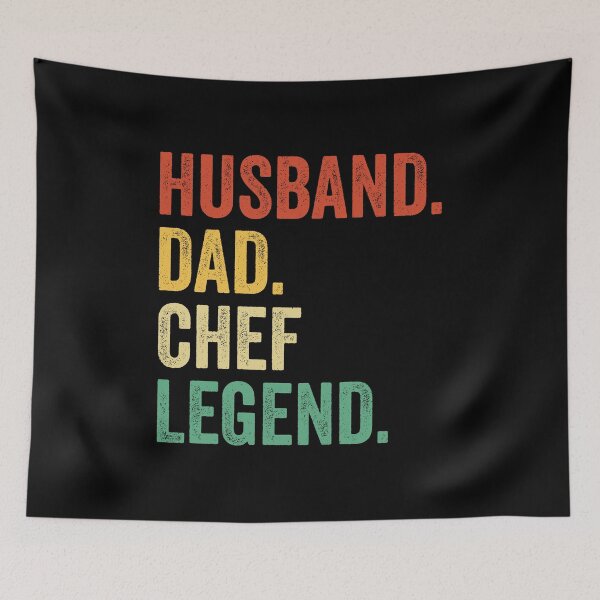 Item preview, Husband Dad chef Legend, chef Dad Tee for Husband, chef Dad Father's Day Gift, chef Dad Gift for Him designed and sold by Dogs Geeky⭐⭐⭐⭐⭐.