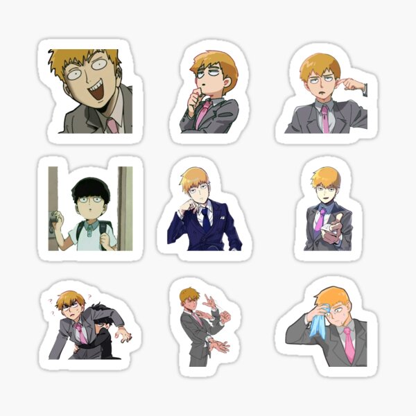 Stickers Pack Mob Psycho 100 Season 2 Sticker For Sale By Bsha O