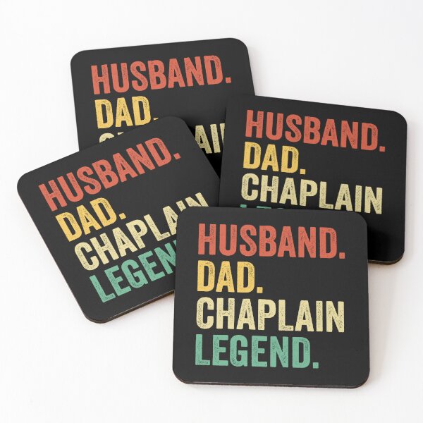 Item preview, Husband Dad chaplain Legend Shirt, Father's Day chaplain Gift, chaplain Dad Shirt For Husband, chaplain Gift For Him designed and sold by Dogs Geeky⭐⭐⭐⭐⭐.