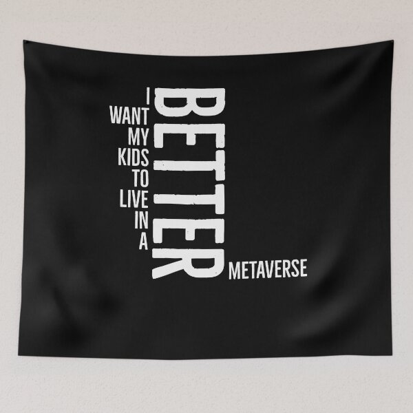Item preview, Funny Metaverse Quote designed and sold by Kalli-design.