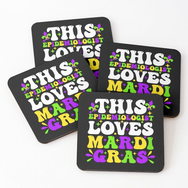 Item preview, Funny Epidemiologist Mardi Gras | This Epidemiologist Loves Mardi Gras | Mardi Gras Quote designed and sold by AMINE  ★★★★★.