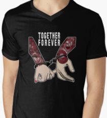 TOGETHER FOREVER Men's V-Neck T-Shirt