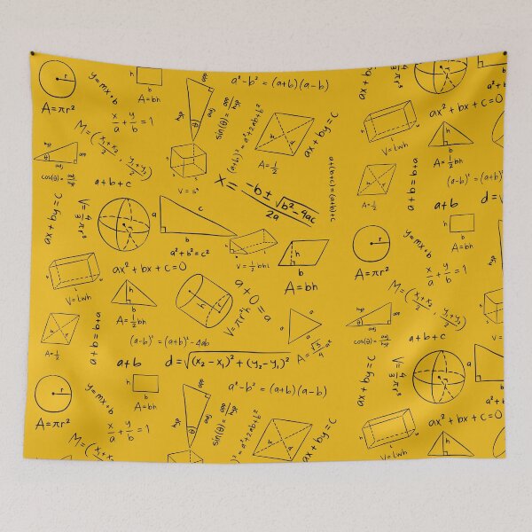 Item preview, Geometry and trigonometry wallpaper designed and sold by denis90ch.