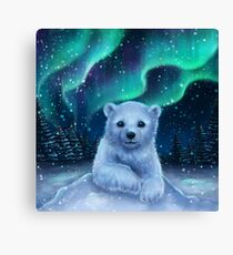 Polar bear Canvas Print