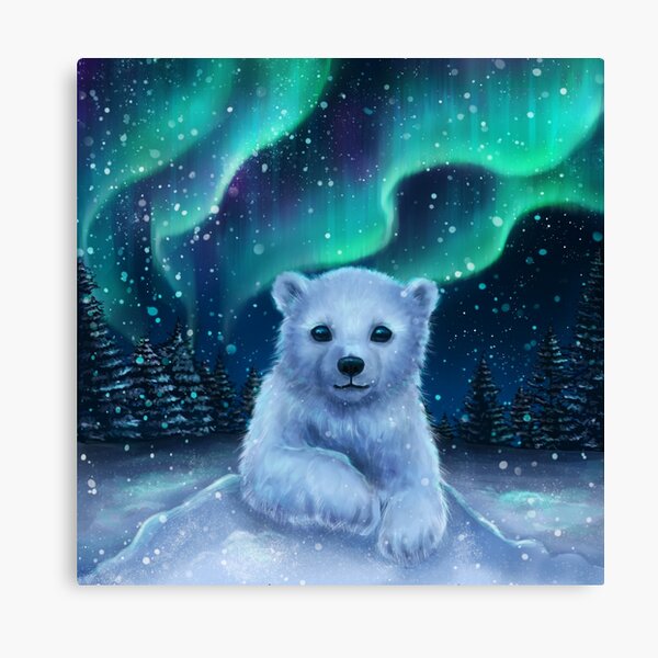 Polar bear Canvas Print