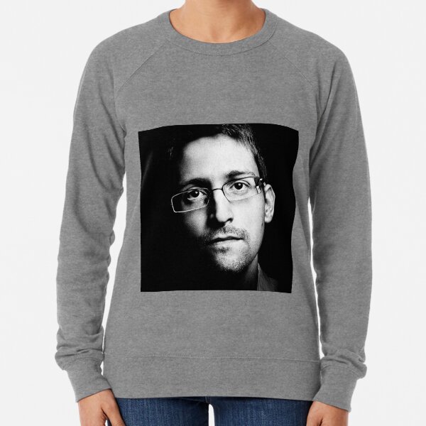 Edward Snowden Lightweight Sweatshirt