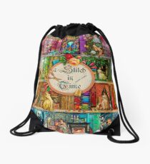 A Stitch In Time Drawstring Bag