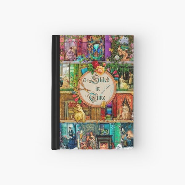 A Stitch In Time Hardcover Journal