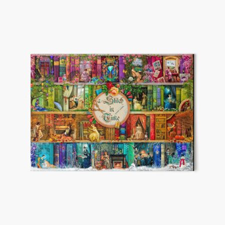 A Stitch In Time Art Board Print