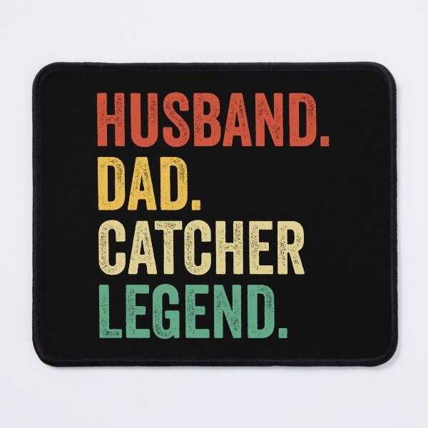 Item preview, catcher Vintage Dad, catcher Gifts, catcher Gifts, catcher Dad catcher Legend Shirt, Retro Dad Tees, Fathers Day catcher Gifts designed and sold by Dogs Geeky⭐⭐⭐⭐⭐.