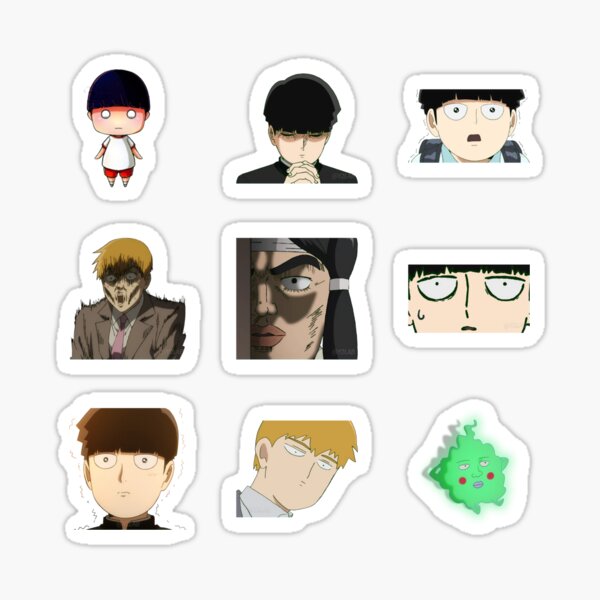 Stickers Pack Mob Psycho 100 Season 2 Sticker For Sale By Bsha O