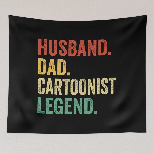 Item preview, Husband Dad cartoonist Legend Shirt, Father's Day cartoonist Gift, cartoonist Dad Shirt For Husband, cartoonist Gift For Him designed and sold by Dogs Geeky⭐⭐⭐⭐⭐.