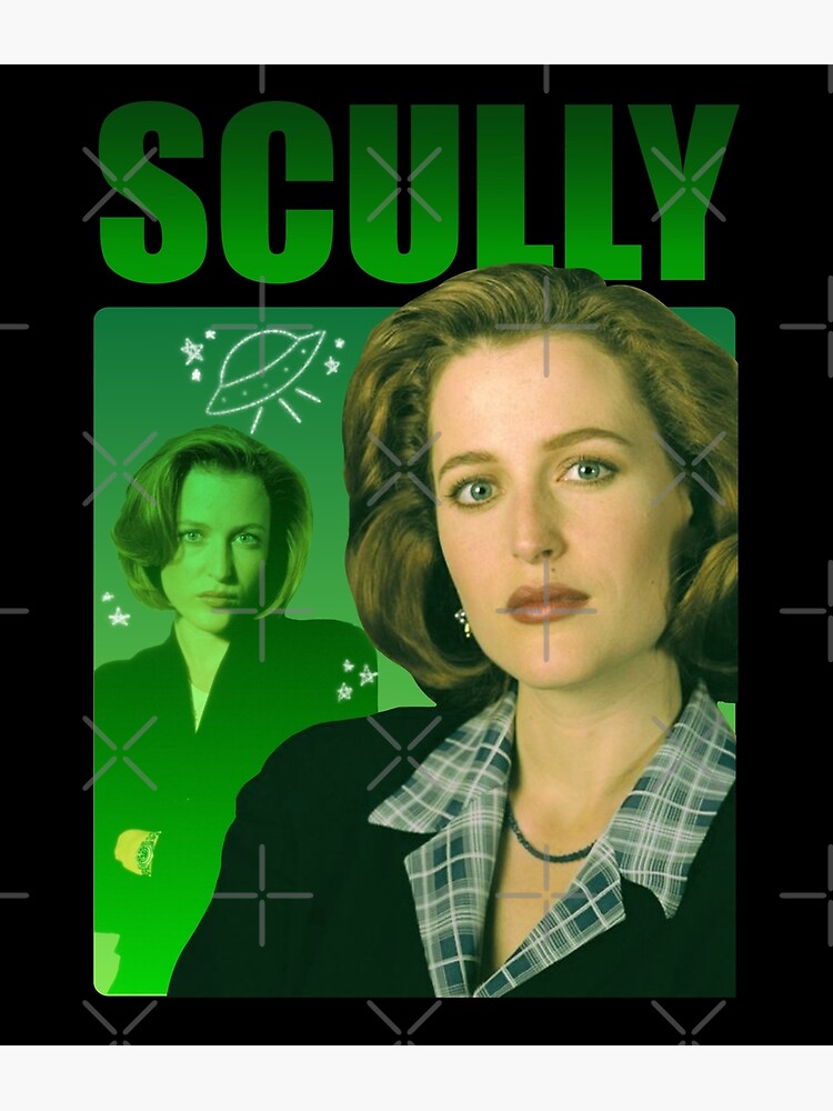 Dana Scully The X Files Vintage Retro Design Poster For Sale By Scoutisnothere Redbubble 7097