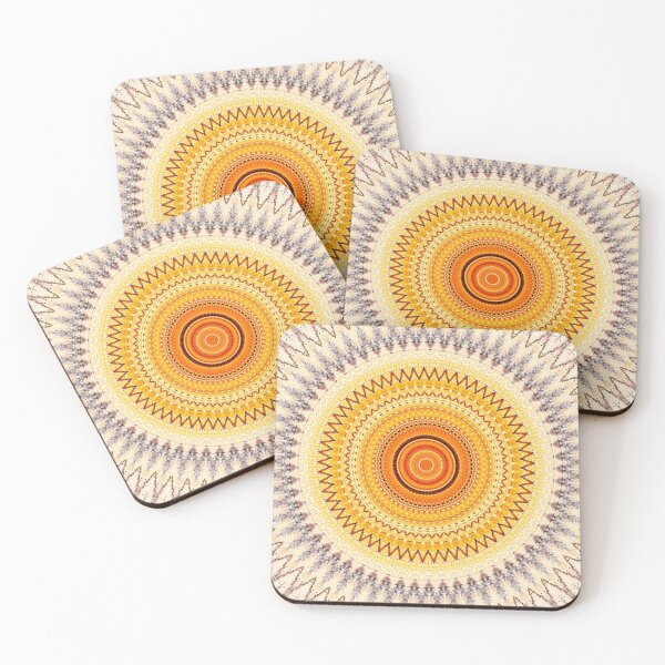 Item preview, Boho Sun Mandala Abstract Art Arty Farty Bohemian Style Sun 2 of 15 designed and sold by Beachy.