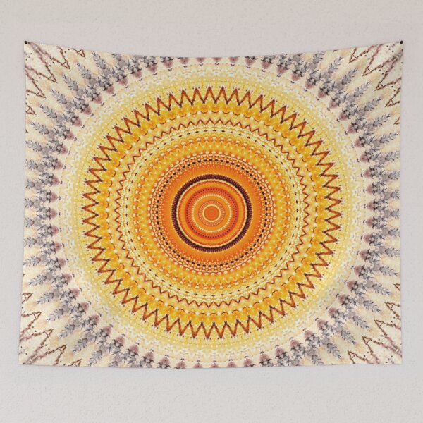 Item preview, Boho Sun Mandala Abstract Art Arty Farty Bohemian Style Sun 2 of 15 designed and sold by Beachy.