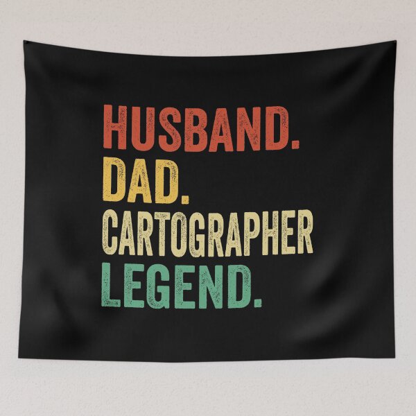 Item preview, cartographer Dad Shirt, Gift For Husband, cartographer Gift, Husband Dad cartographer Legend, Dad Gift For Husband, cartographer Appreciation Gift designed and sold by Dogs Geeky⭐⭐⭐⭐⭐.