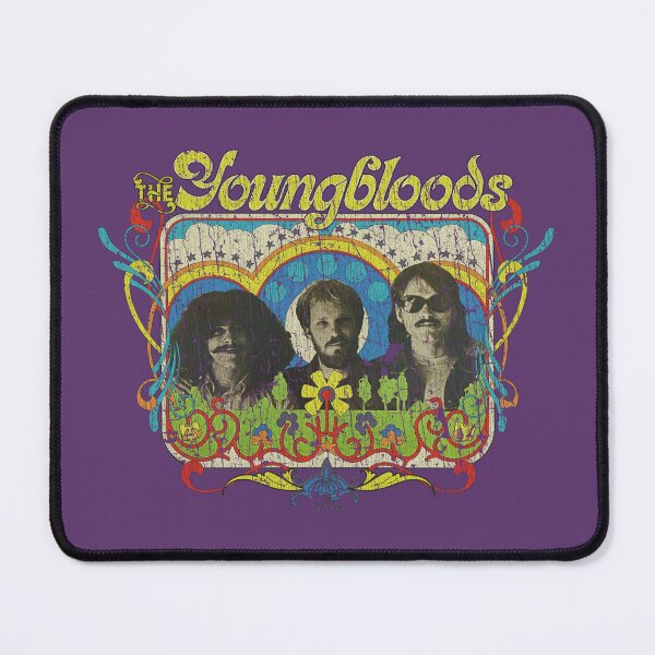 1969年　ヴィンテージポスター　The Youngbloods Love ur,mouse_pad_small_flatlay,