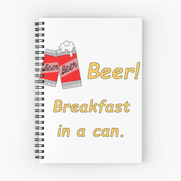 Item preview, Beer! Breakfast in a can. designed and sold by MyDesertIsle.