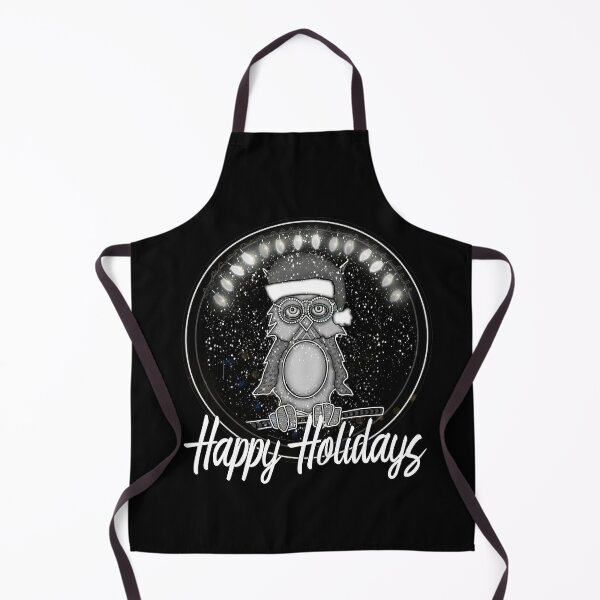 Item preview, Happy Holidays... Owls.. 2 Gray designed and sold by AtelierFafard.