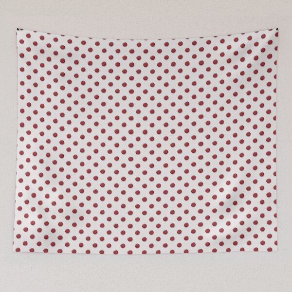 Item preview, abstract red polka dots pattern. designed and sold by Stellagala.