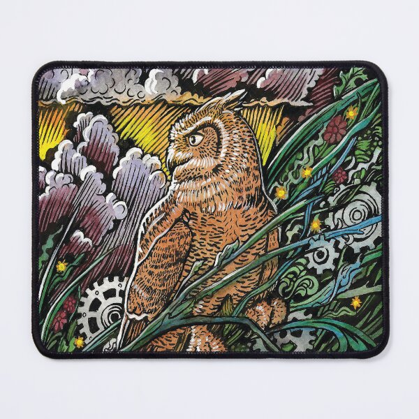 Item preview, Owl of gears designed and sold by Ty Meier.