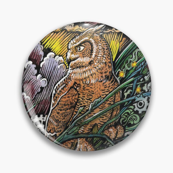 Item preview, Owl of gears designed and sold by Ty Meier.
