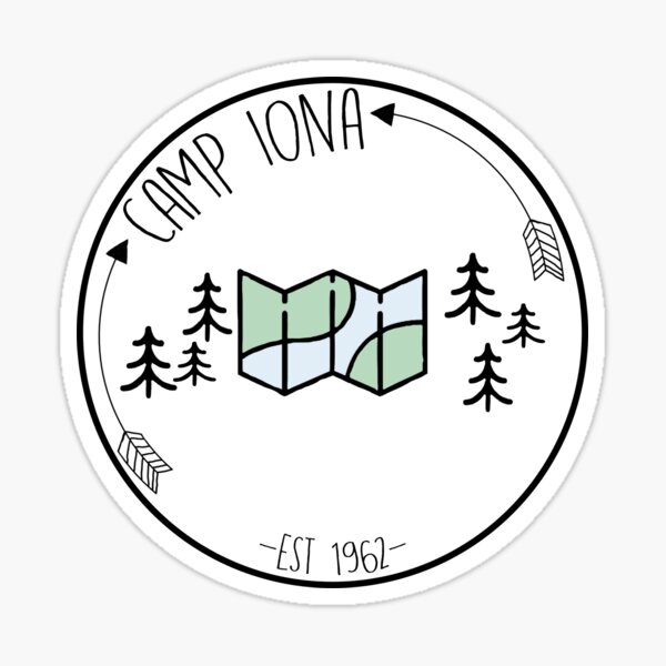 Camp Iona Badge Sticker