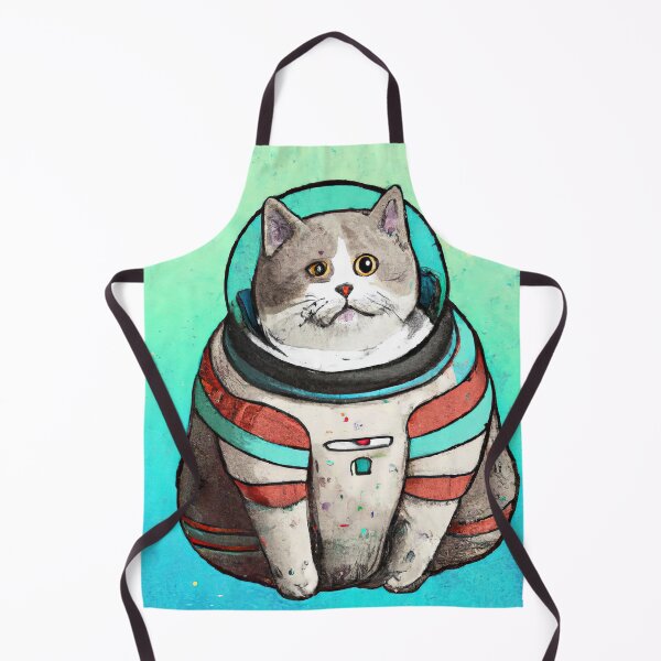 Item preview, Galactic Explorer: A Cat in a Space Suit designed and sold by MovieSetStories.