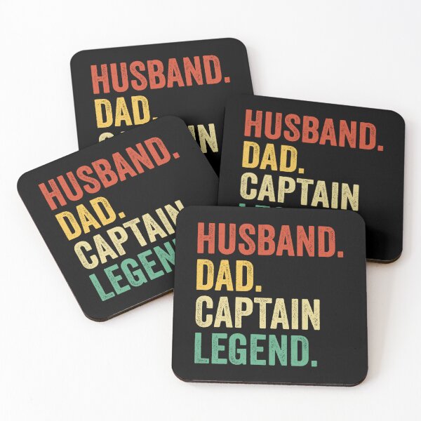 Item preview, Husband Dad captain Legend Shirt, Father's Day captain Gift, captain Dad Shirt For Husband, captain Gift For Him designed and sold by Dogs Geeky⭐⭐⭐⭐⭐.