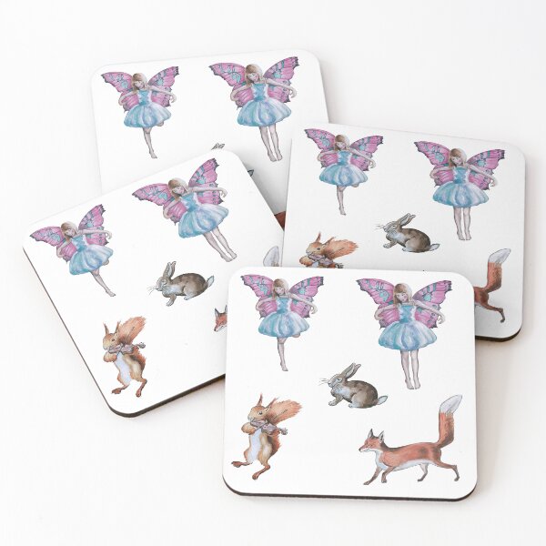 Item preview, Fairy Sticker and Woodland Animals designed and sold by Marianne Elvan Barfoed.